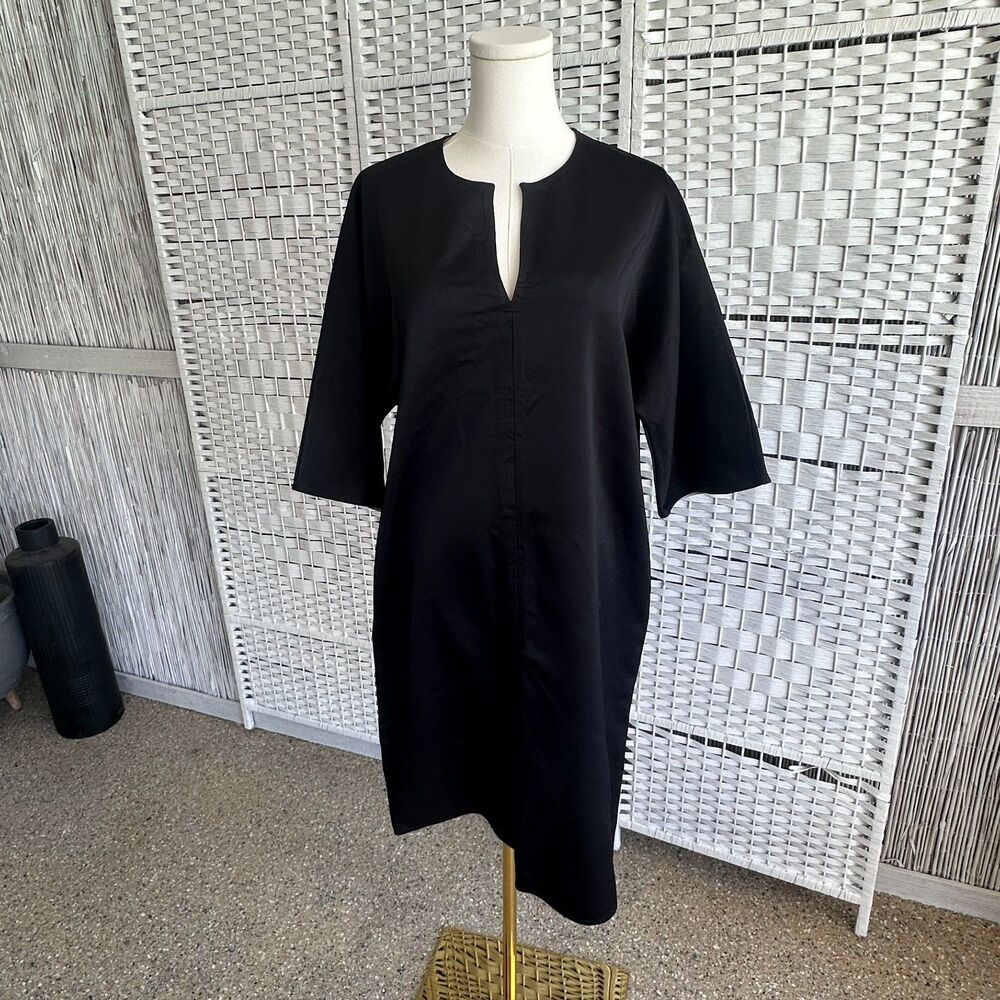 COS Womens Black US S Small Midi Dress Excellent Condition